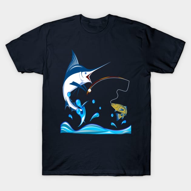 MARLIN FISHING TRIP T-Shirt by Dot68Dreamz